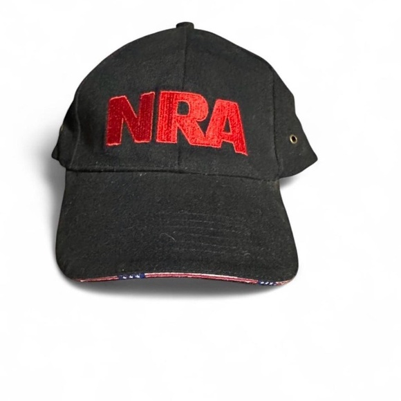 Vintage NRA Black Cap with Red Logo - Picture 3 of 4